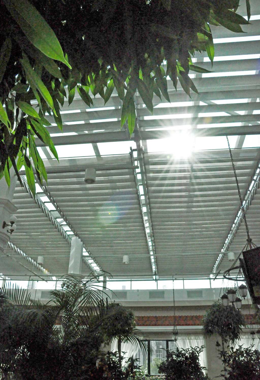 Conservatory roof blinds