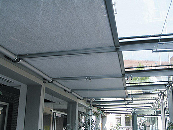 Skylight conservatory blind system