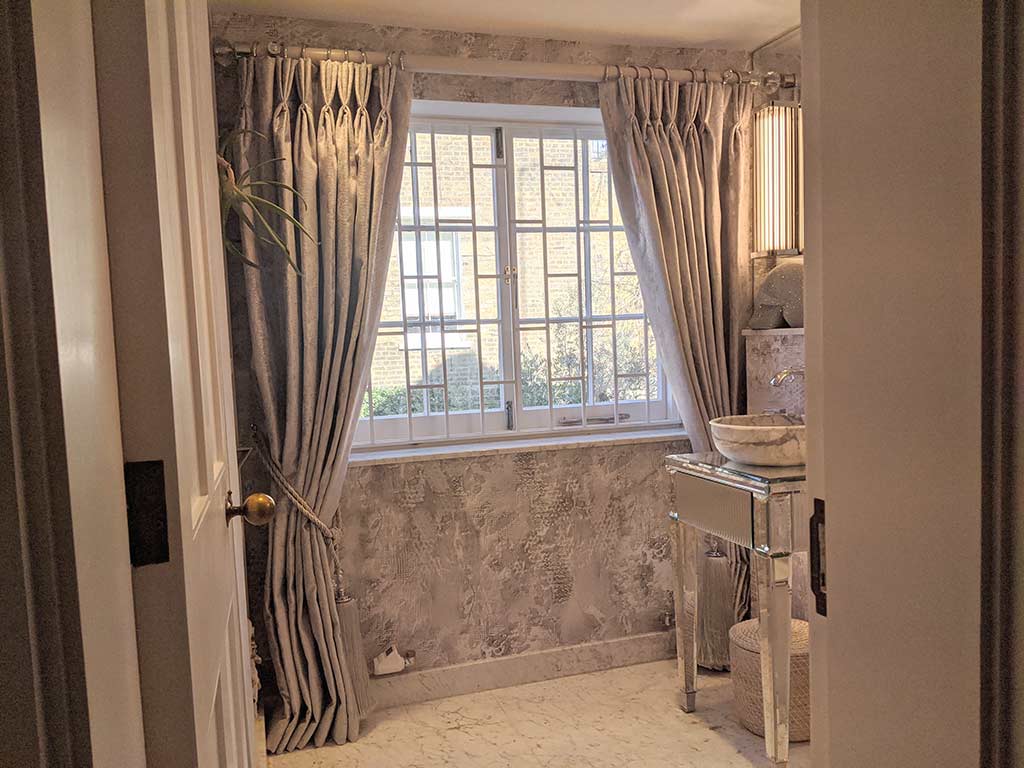 Custom Hand Made Pinch pleat curtains