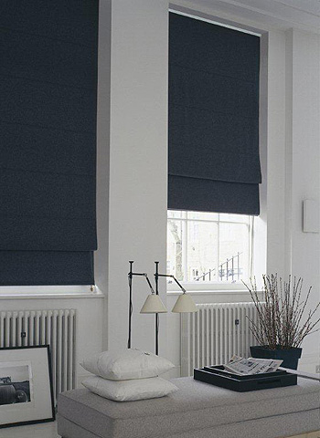 Domestic roman blinds
