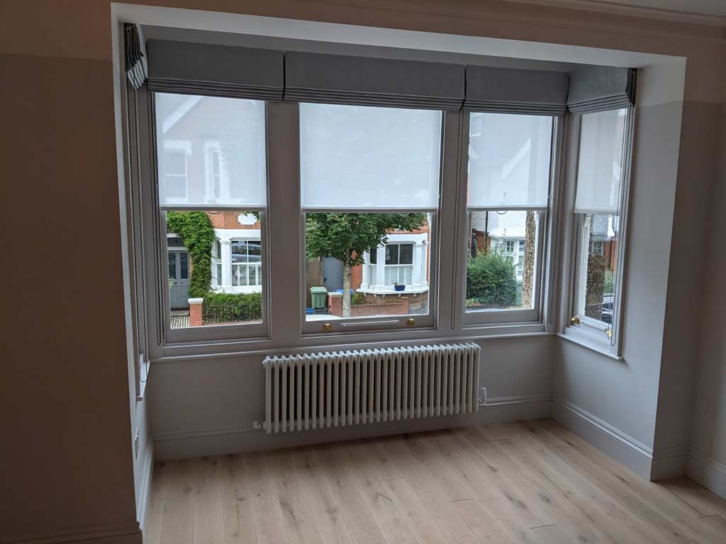 Custom made roman blinds Teddington