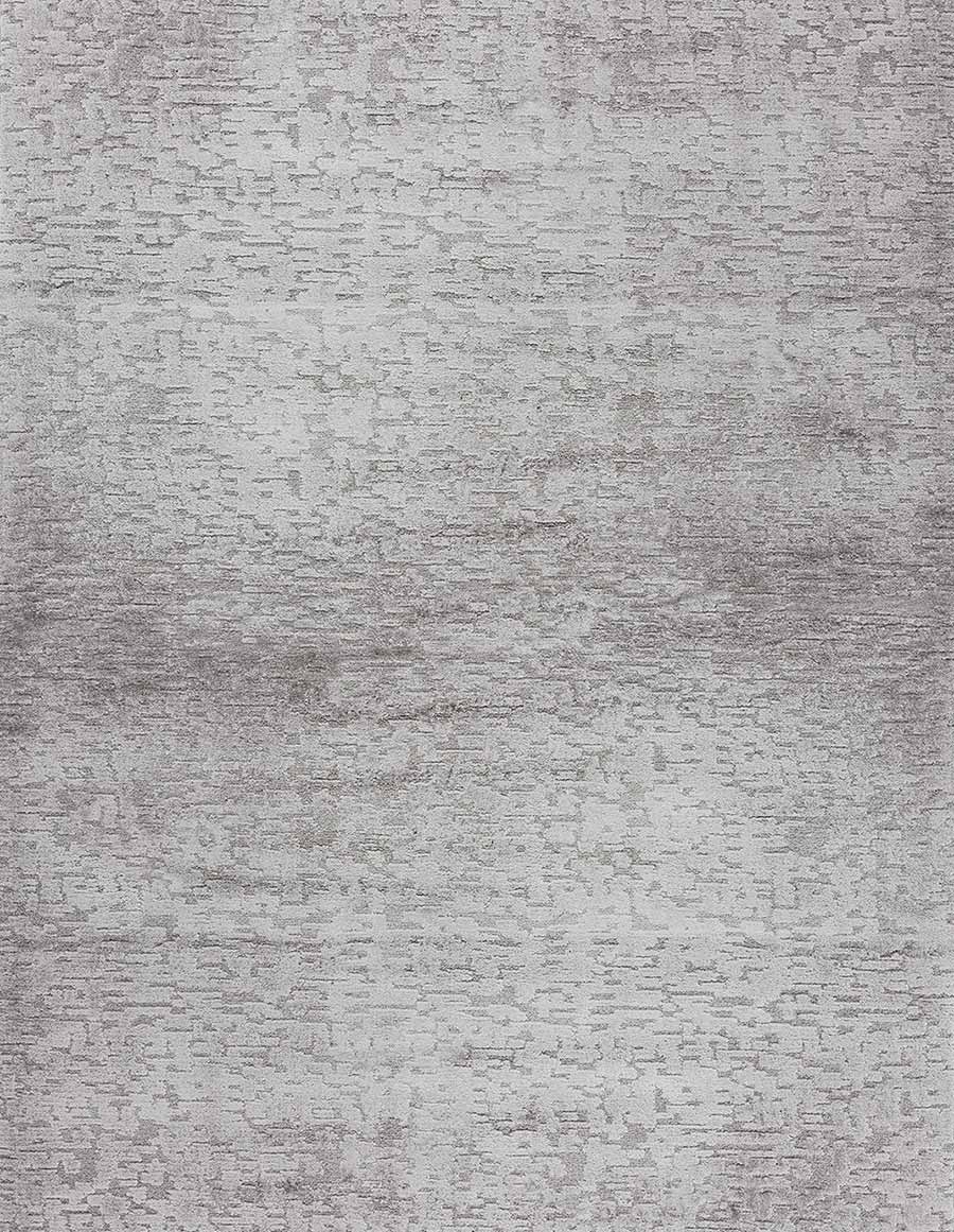 Grid custom made rug detail